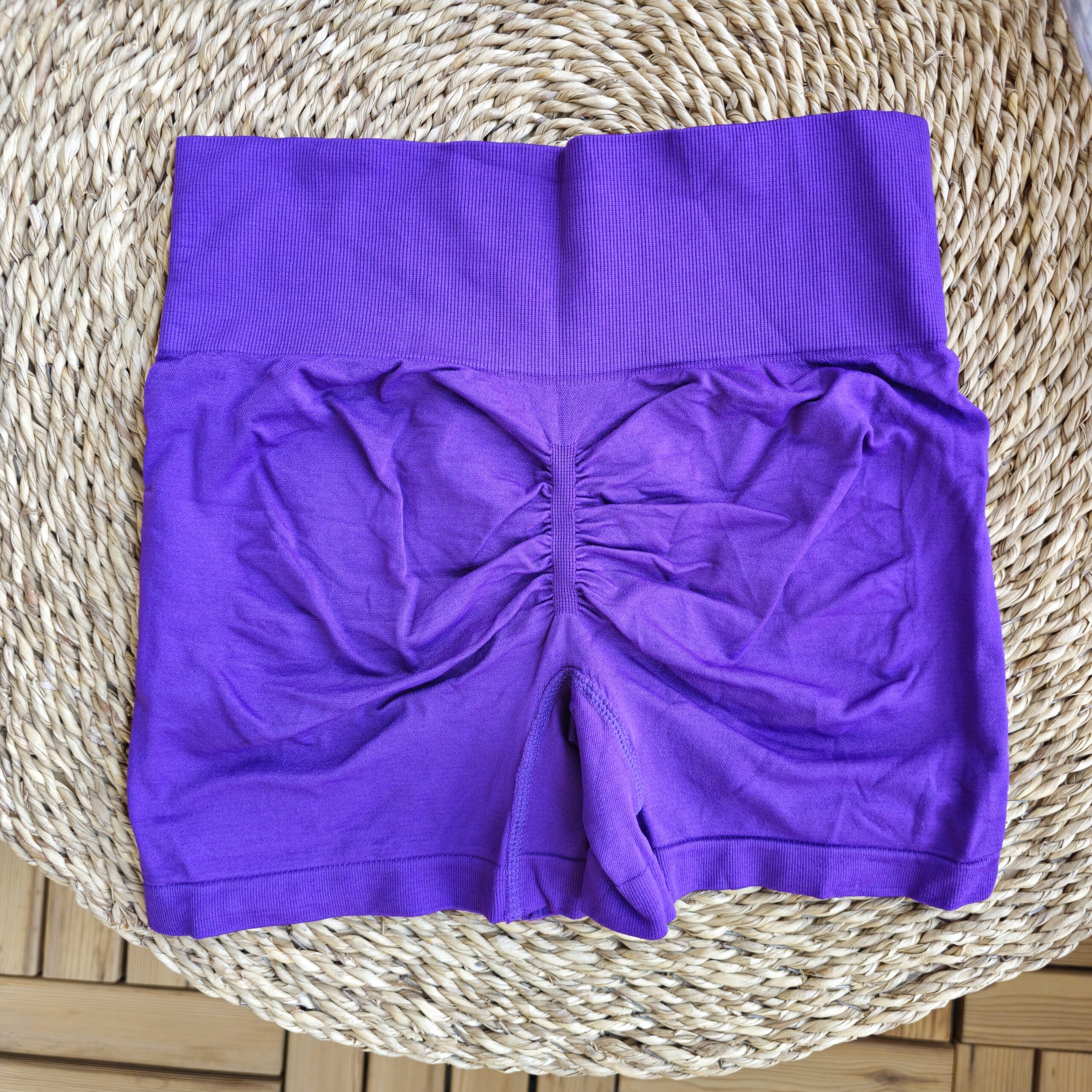 ست نیم تنه شورتک ورزشی زنانه سیملس فری سایز بنفش - تصویر 3