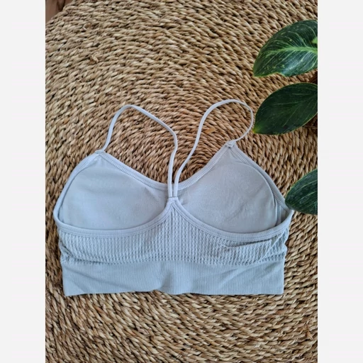ست نیمتنه و شورت بکلس کبریتی رنگ طوسی کمرنگ فری سایز - تصویر 4